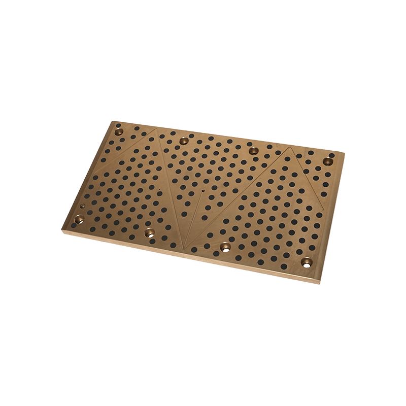 HYB61S Copper-Based Inlaid Solid Lubricated Sliding Plate