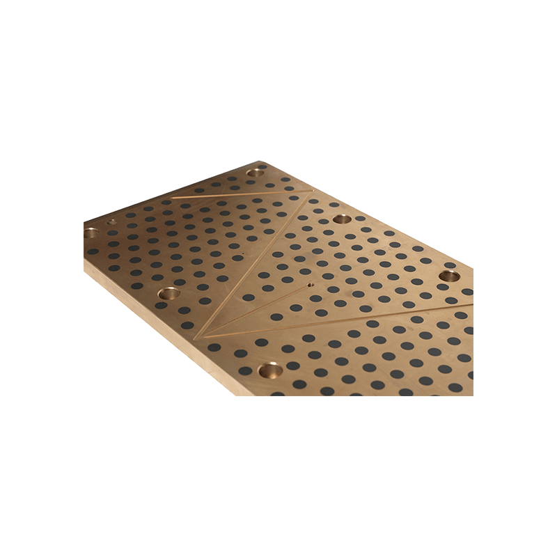 HYB61S Copper-Based Inlaid Solid Lubricated Sliding Plate