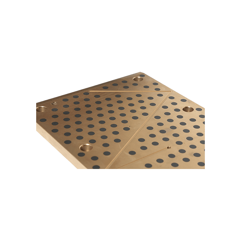 HYB61S Copper-Based Inlaid Solid Lubricated Sliding Plate