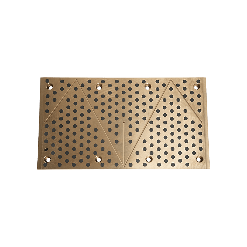 HYB61S Copper-Based Inlaid Solid Lubricated Sliding Plate