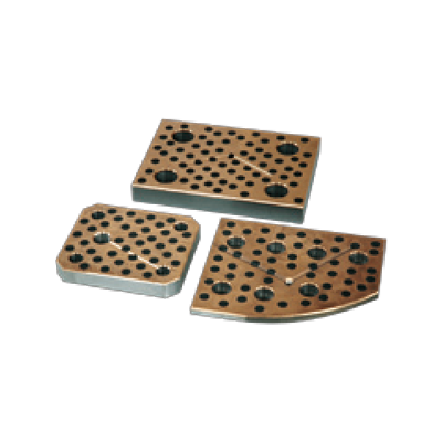 HYB63S Steel-Based Copper Alloy Inlaid Solid Lubricated Sliding Plate