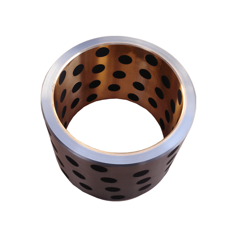 HYB64S Steel-Based Copper Alloy Inlaid Solid Lubricated Bearing